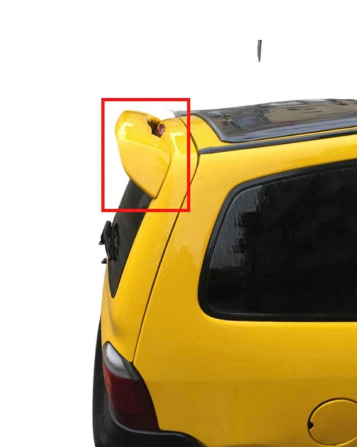 CİTROEN C2 CAM DESTEKLİ SPOİLER (( BEYAZ BOYALI ))