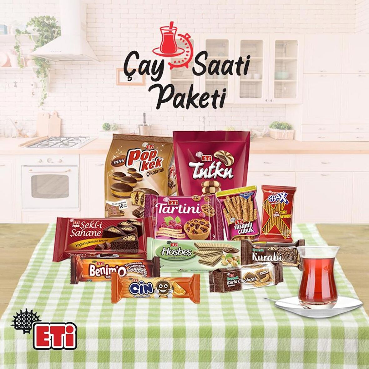 Eti Çay Saati Paketi 16'lı