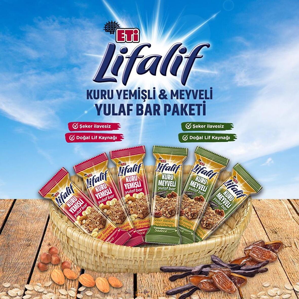 Eti Kuru Yemişli ve Meyveli Bar Paketi