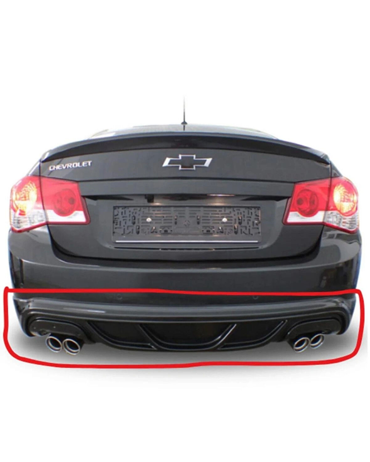 Chevrolet Cruze Sedan (2009 - 2013) Arka Tampon Eki (( BOYASIZ ))