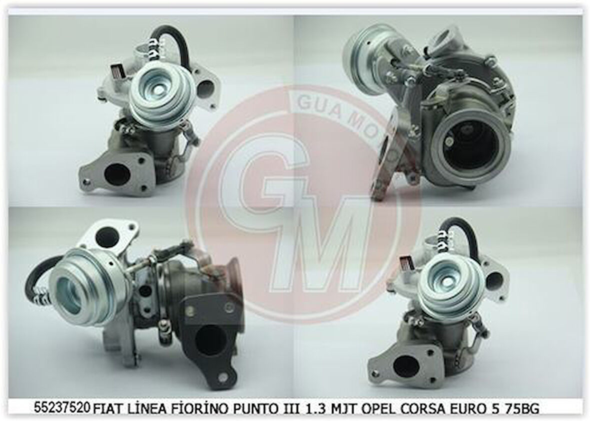 Gua 40663 Turbo Sarj Linea Fiorino Punto III 1.3 Multijet Opel Corsa Euro 5 75Bg 55237520