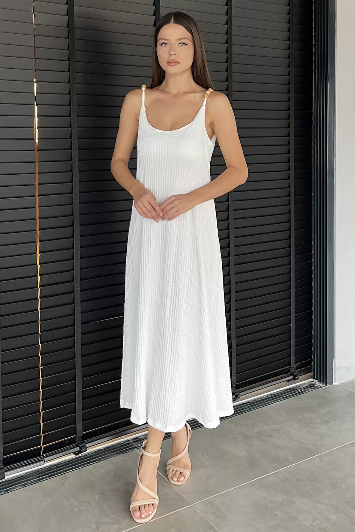 Kadın İp Askılı Elbise