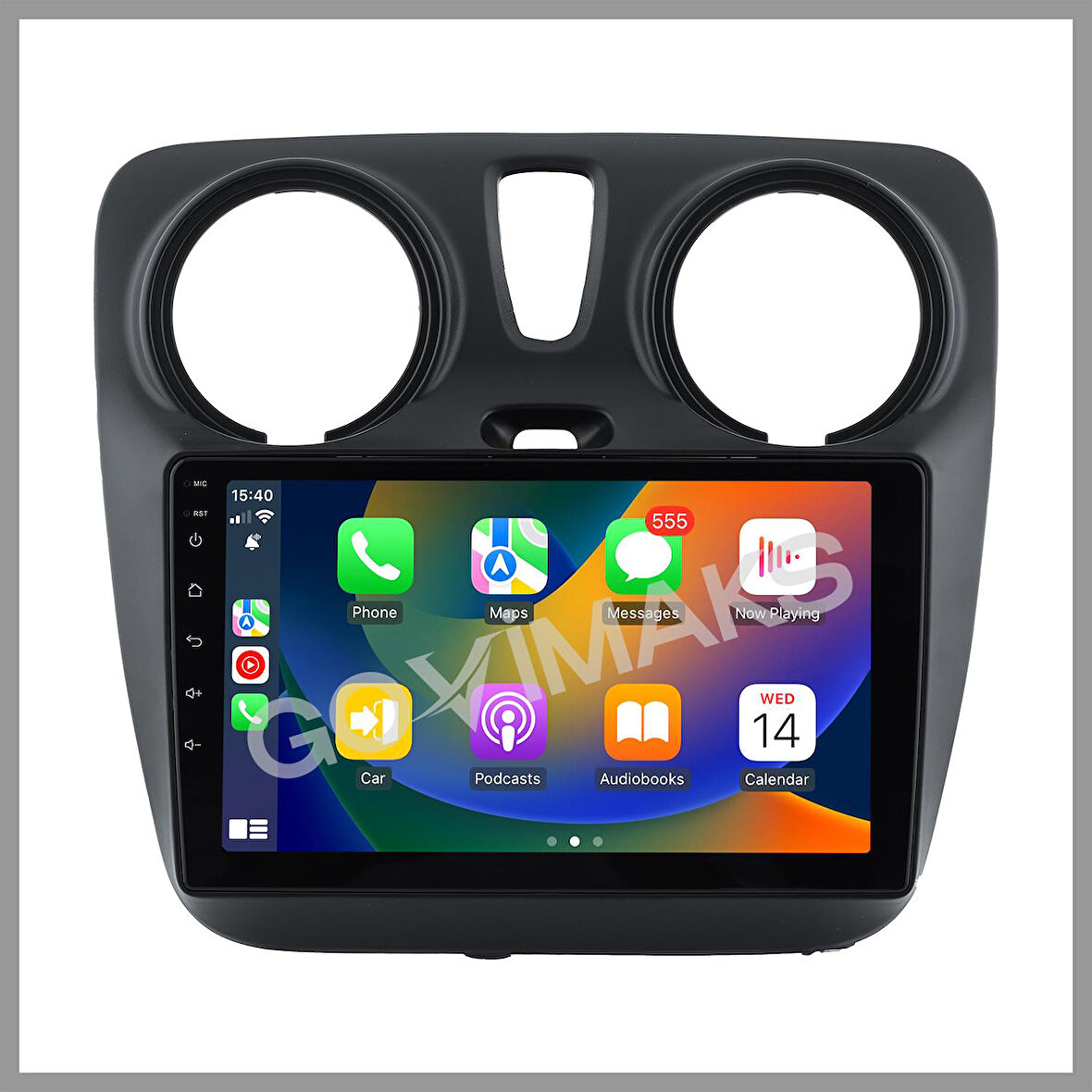 GOVİMAKS DACIA DOKKER 2013-2021 UYUMLU 2 GB RAM 32 GB HAFIZA ANDROID MULTIMEDIA TEYP