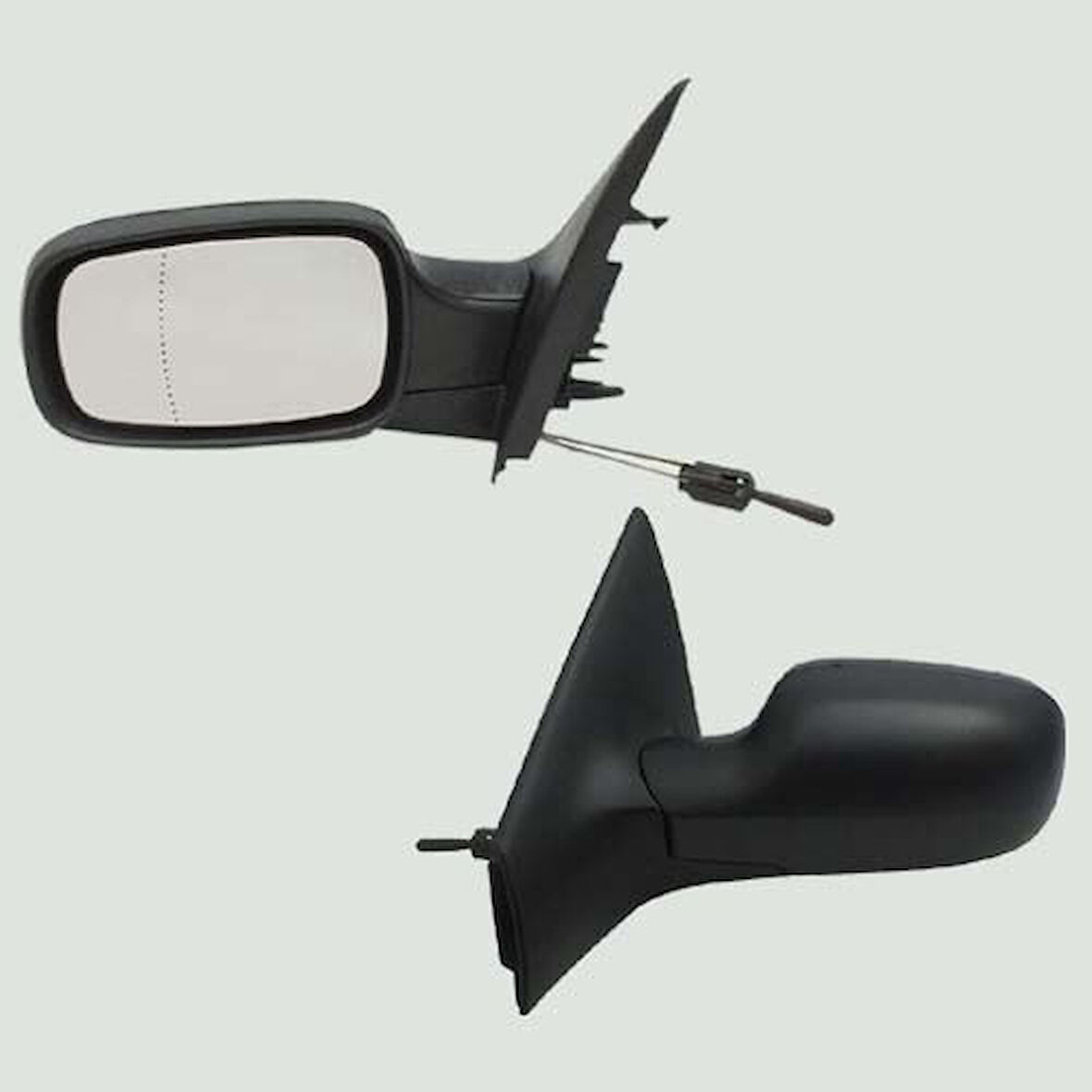 GVA 1011121 Dış Dikiz Aynası Sol Megane 02 Mekanik Asferik Vm-138Al 7701054685