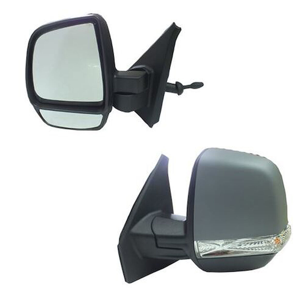 GVA 1029161 Dış Dikiz Aynası Sol Doblo 11 Mekanik Sinyalli Astarlı Çift Cam Konveks Vm-669Pl 735528048