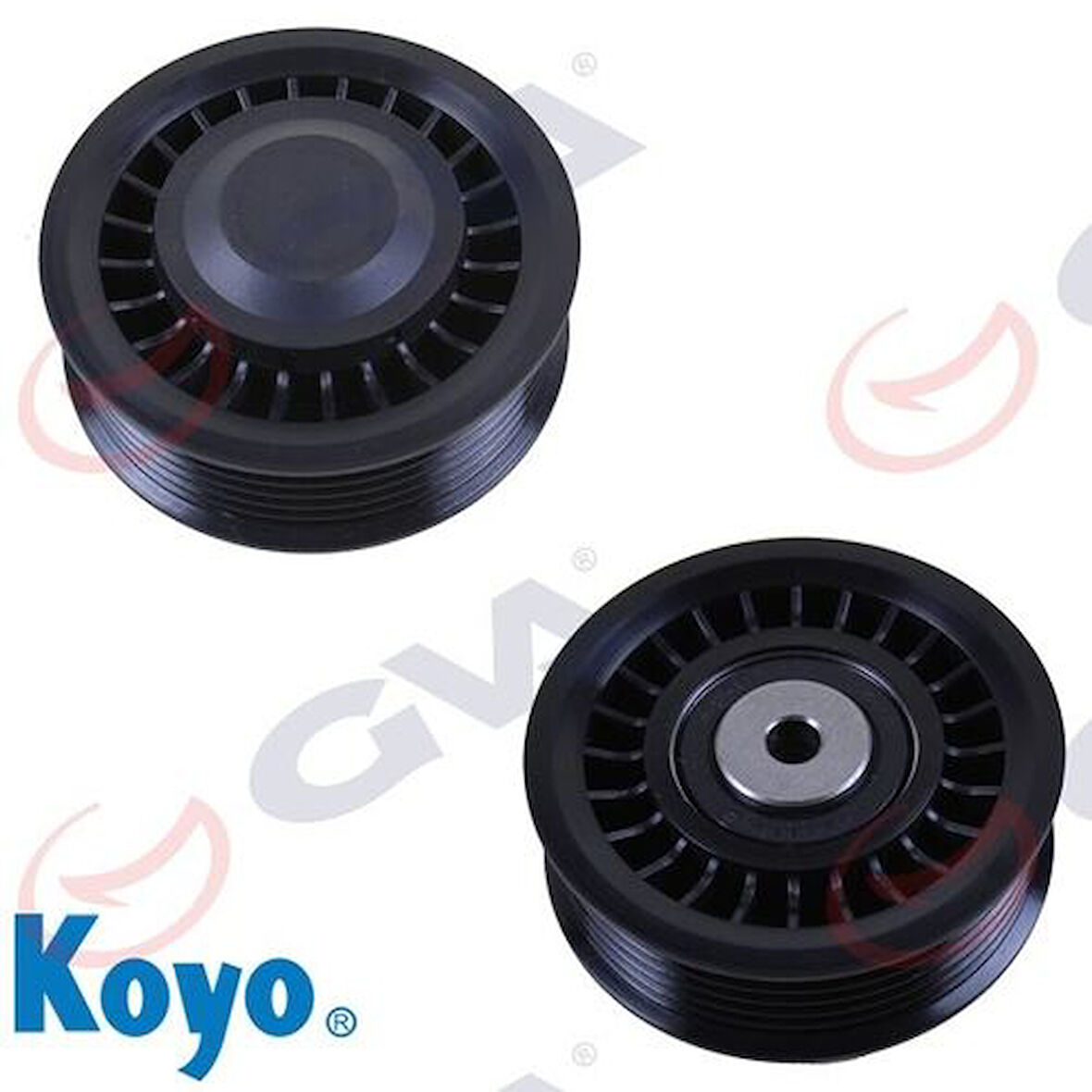 GVA 2775220 Alternatör Gergi Rulmanı Crafter 2.5 TDI 2006 Bjm-Bjk Kanallı 76mm 076145261A