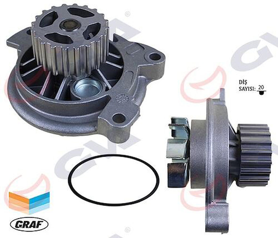 GVA 5275715 Devirdaim Transporter T4 98-04 2.5 TDI ACV B.Kafa Pa758 074121004