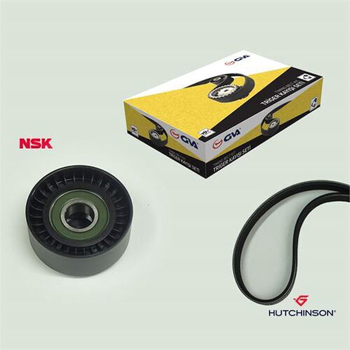 GVA 59A1111 Alternatör Gergi Kiti Kutuksuz Clio III -Fluence-Kangoo -Laguna III-Megane II-III 1.5DCI K4M K026PK1203 7701476476