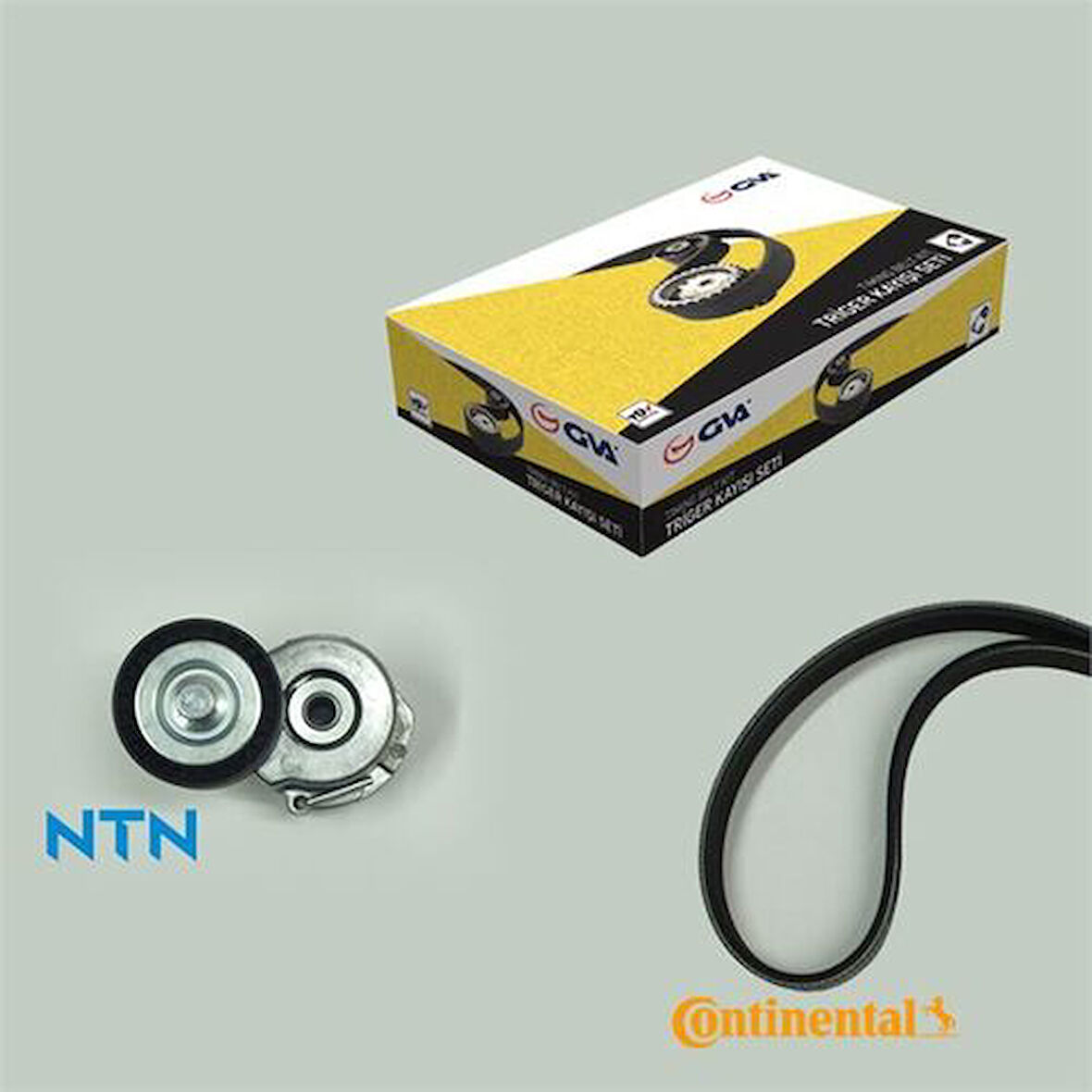 GVA 59A2928 Alternatör Gergi Kiti Linea-Punto-Agila-Astra H-J-Combo-Corsa C-D-Meriva 1.3CDTI-JTD K026PK1183 6340615