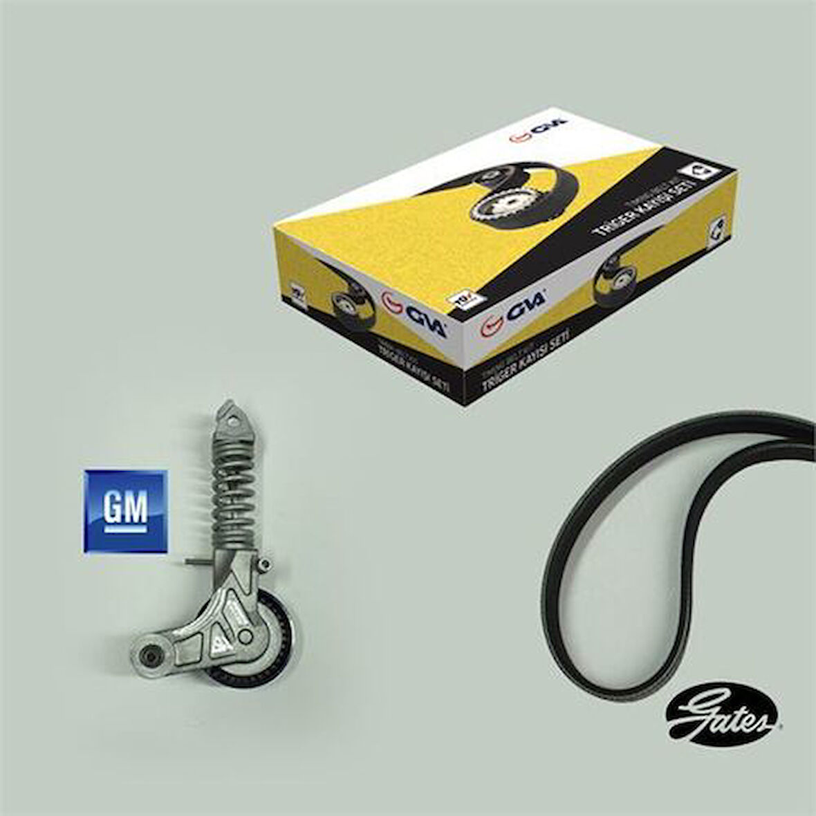 GVA 59A9020 Alternatör Gergi Kiti Astra H-Corsa C-D 1.2-1.4 K015PK1355 1340671