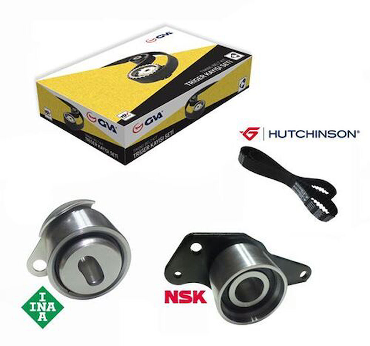 GVA 59T1115 Eksantrik Gergi Kiti 127X190 Megane 2.0I 96-Laguna 2.0 93-01-Espace III 2.0 96-00 F3R K015370Xs 7701469776