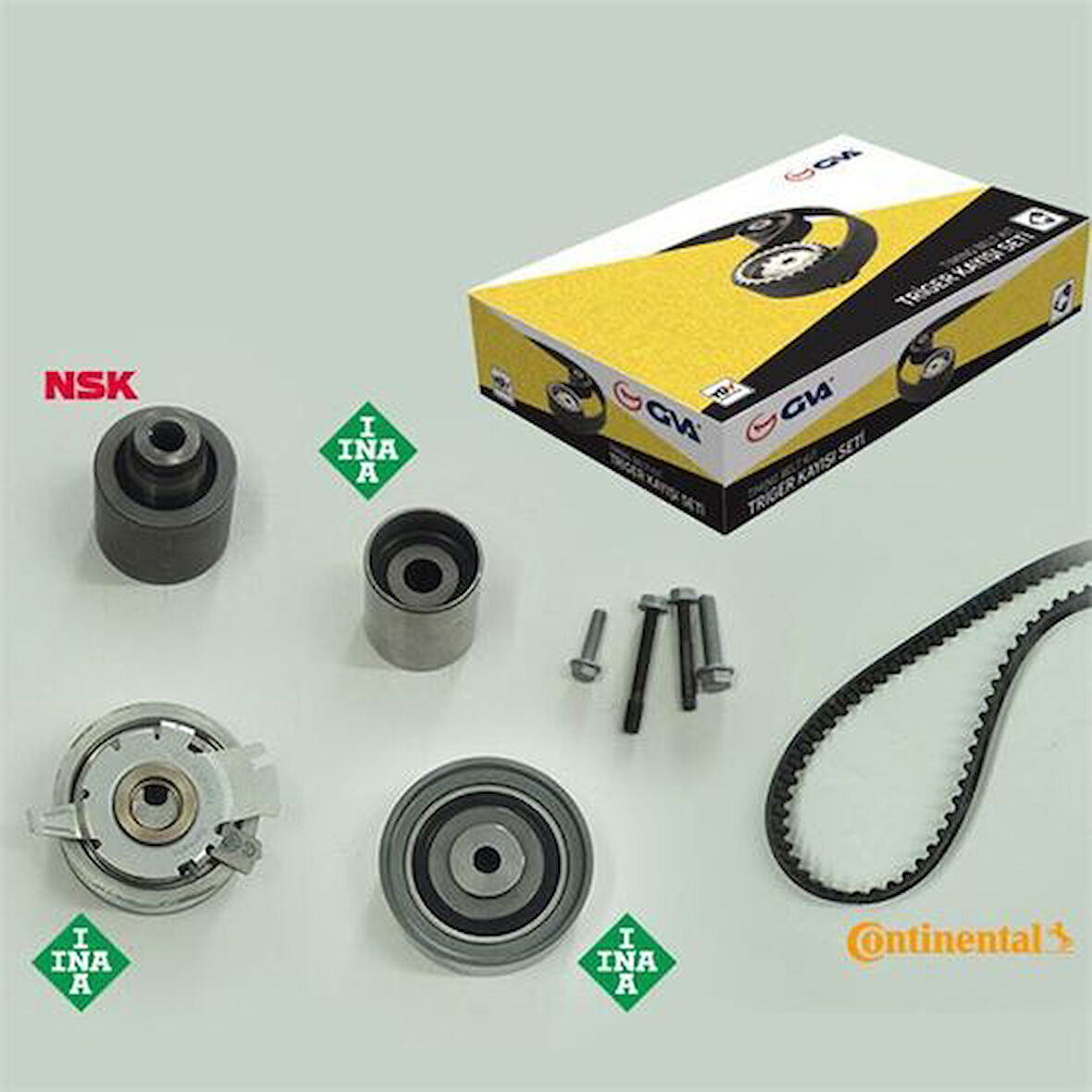 GVA 59T7530 Triger Seti Audi A4-A5-A6-Passat-Tiguan-Superb 2.0 TDI 10 Cbaa-Cbab-Cbbb-Cbac-Caga-Caha 03L198119