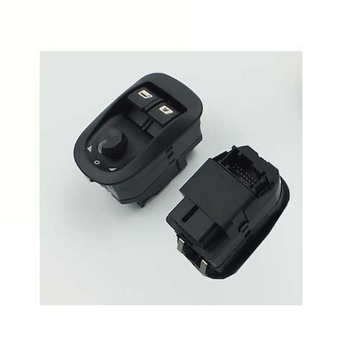 GVA 8043005 Cam Açma Anahtarı Sol Peugeot 206-Partner 98-07 Çiftli-Çerçeveli-Ayna Ayarlı 6554.WA