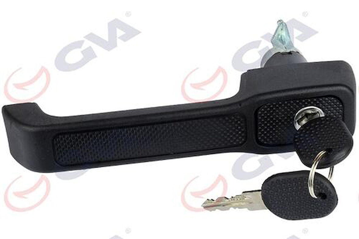 GVA 8624211 Dış Kapı Kolu Anahtar Setlı Ön Sol Anahtar Delikli Siyah Desenli Uno 89-95 7645874