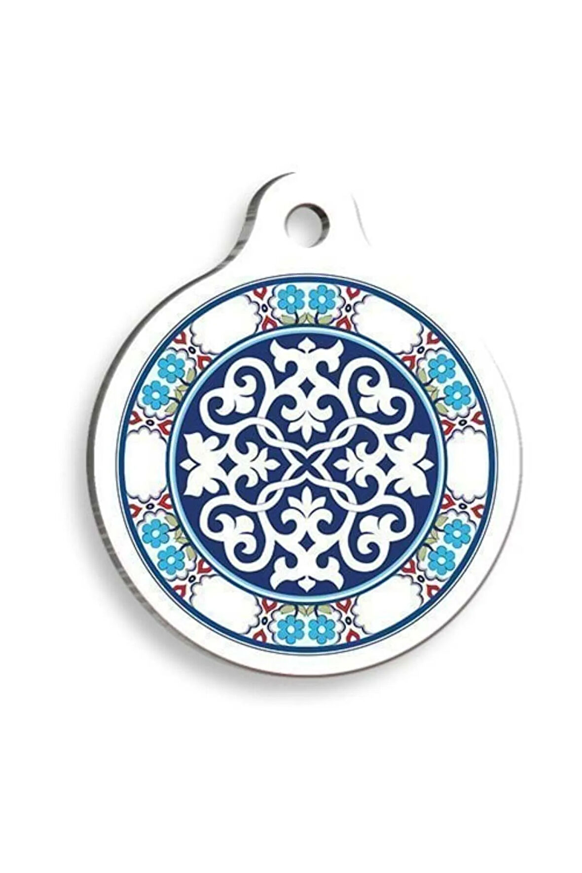 Motif 2 Kedi ve Köpek Künyesi Small: 2,5 cm.