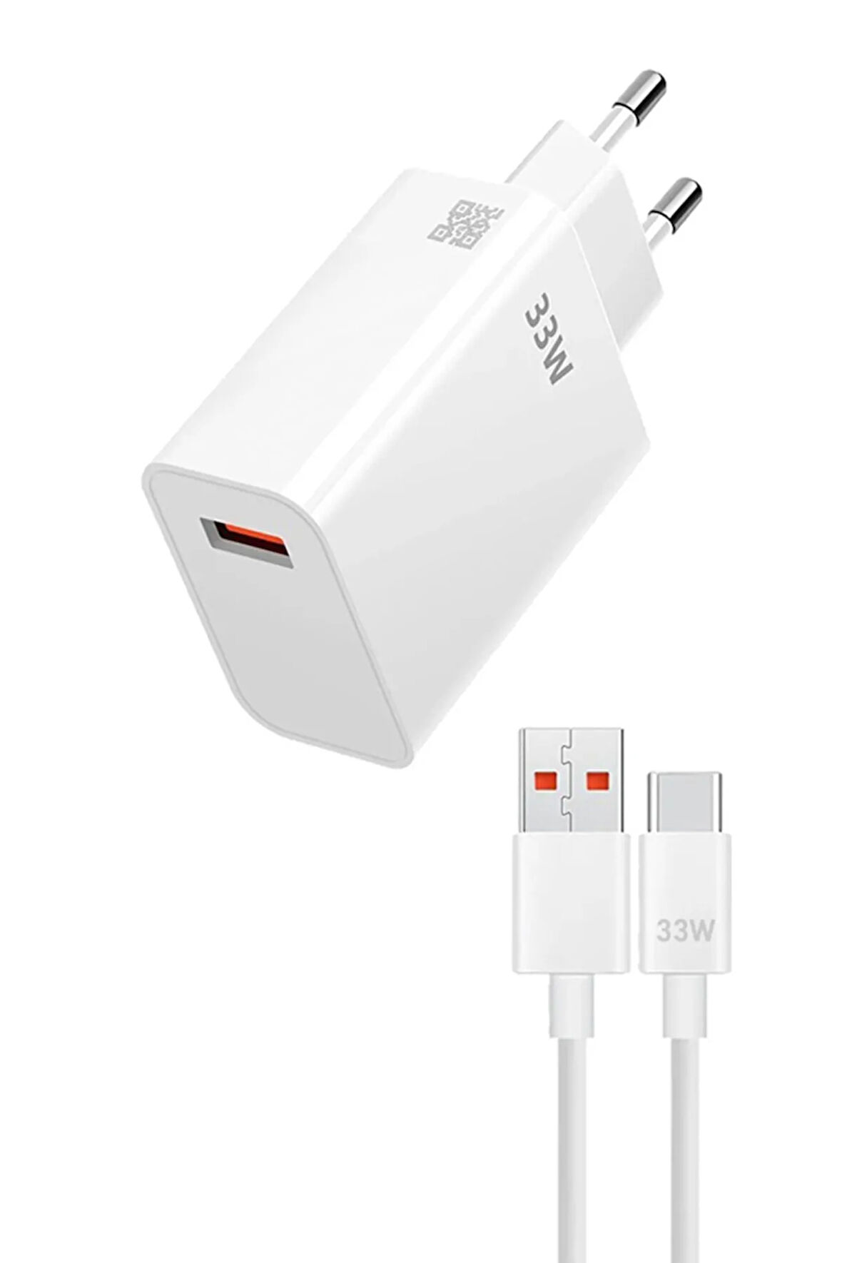 Xiaomi Mi 10T Pro Mİ 10T Lite Uyumlu 33W Süper Hızlı Şarj Aleti Seti Adaptör ve Usb to Type-c Kablo