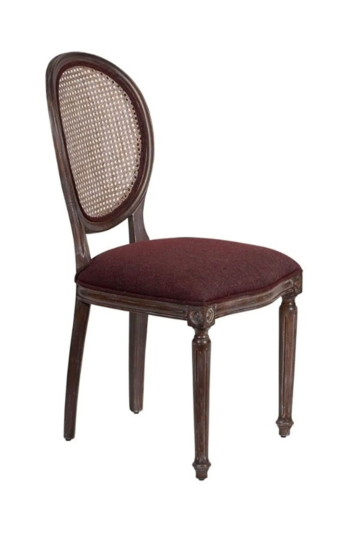 Madalyon Hazeranlı Ahşap Klasik Sandalye