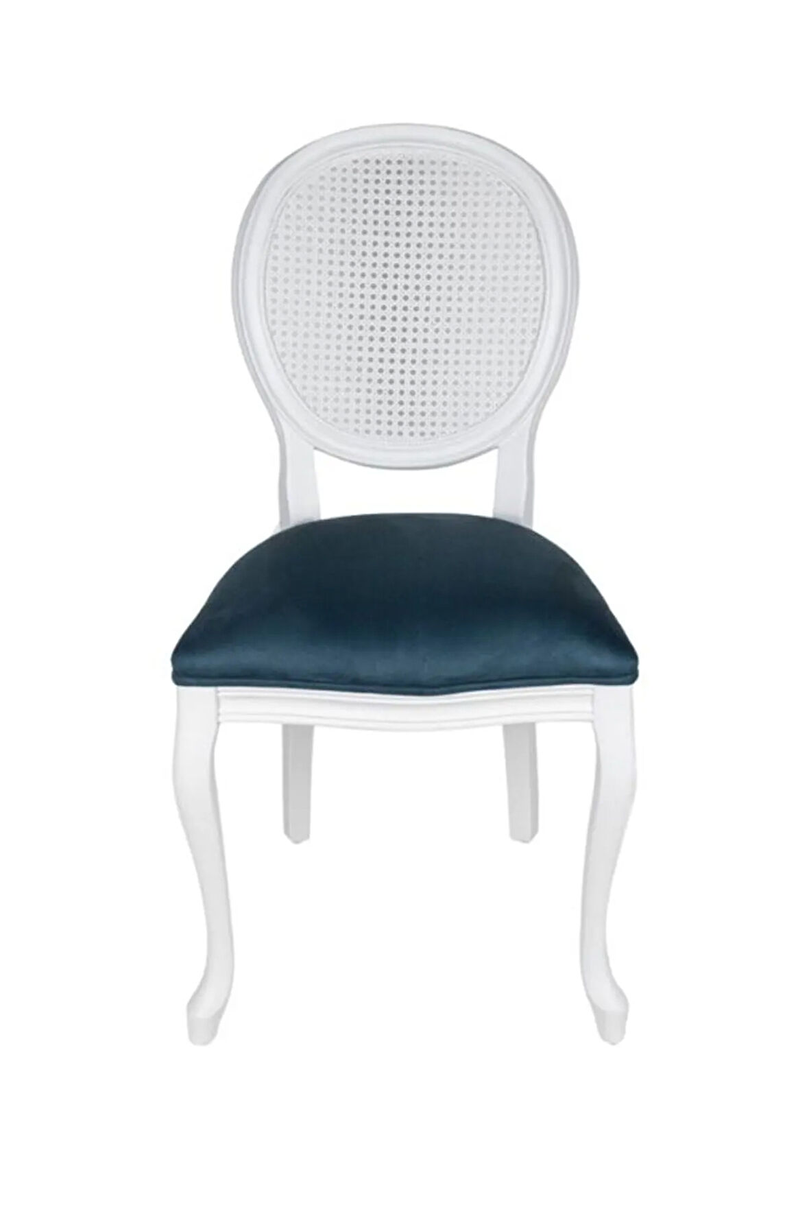 Madalyon Hasırlı Ahşap Sandalye