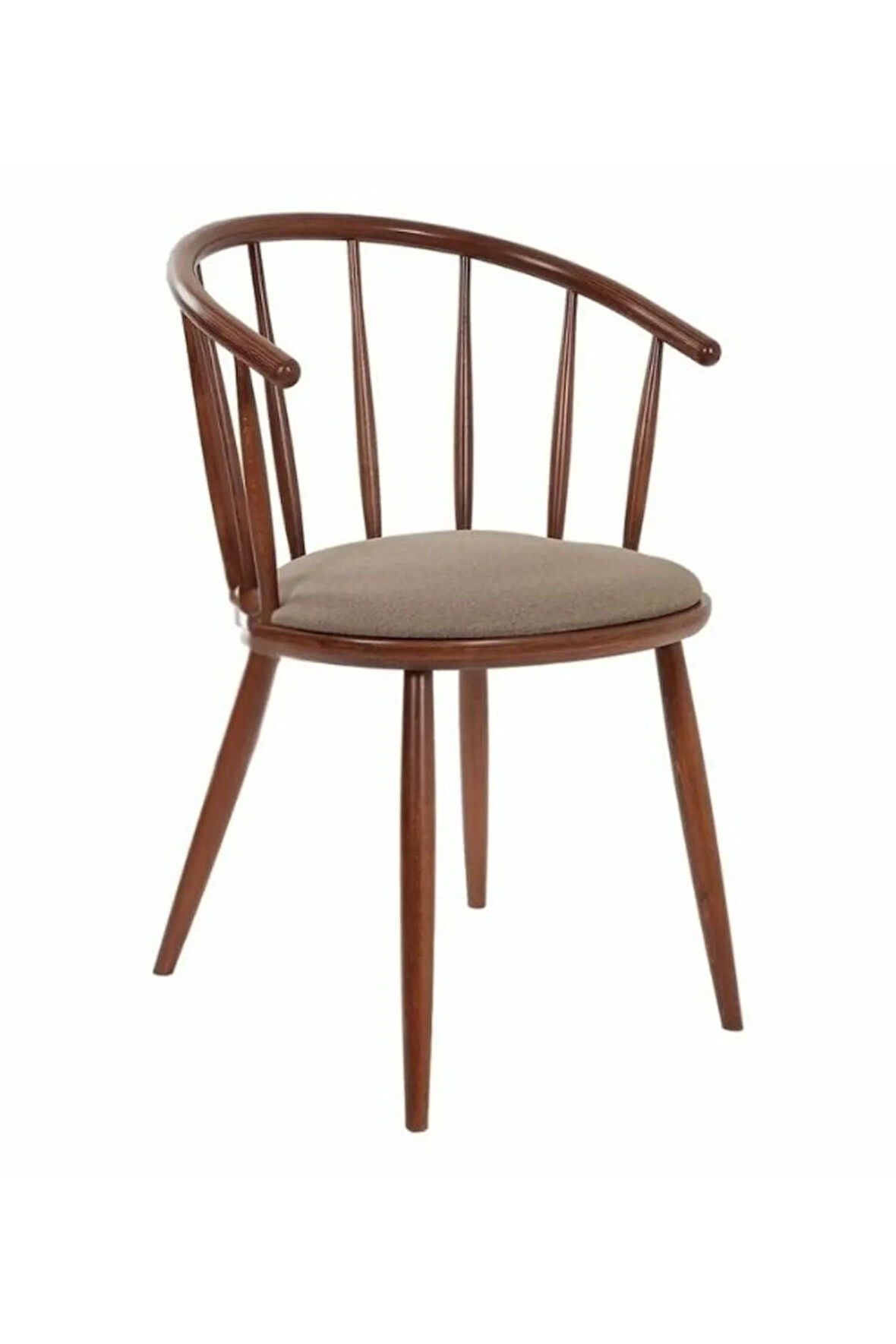 Bamboo Ahşap Mutfak Sandalyesi