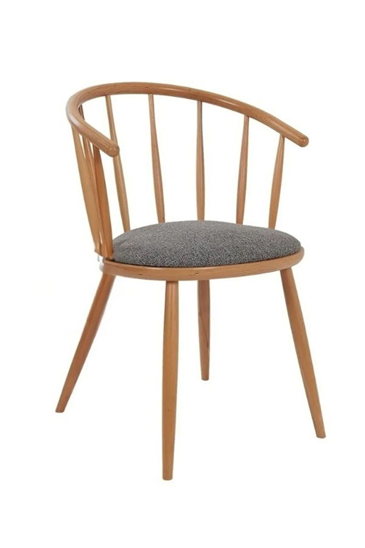 Bamboo Ahşap Mutfak Sandalyesi