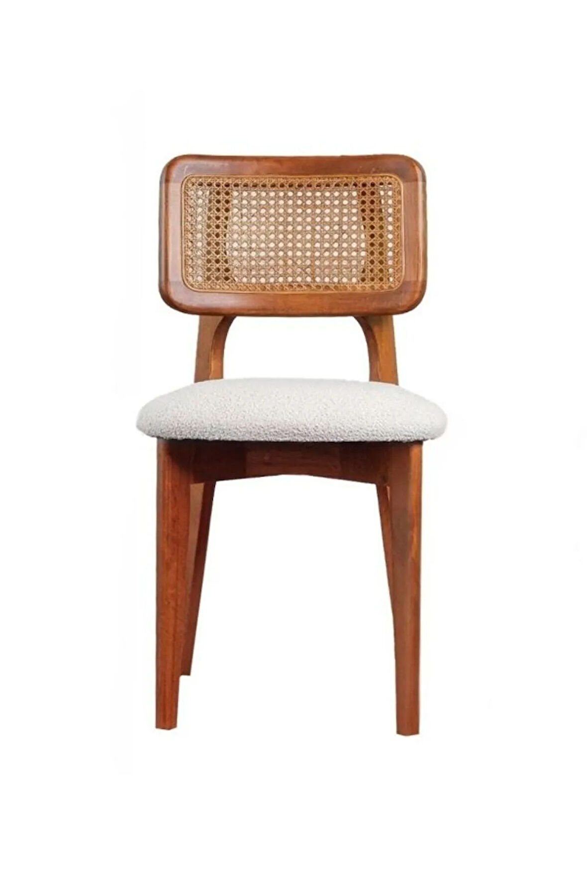 Zeus Hazeranlı Ahşap Bohem Sandalye