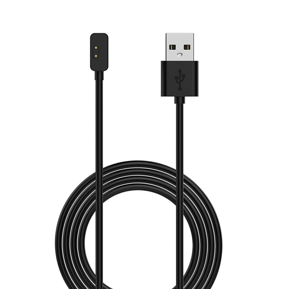 Xiaomi  Band 7 Pro | Redmi Watch 2 Lite Akıllı Saat Manyetik Şarj Kablosu Siyah 55cm