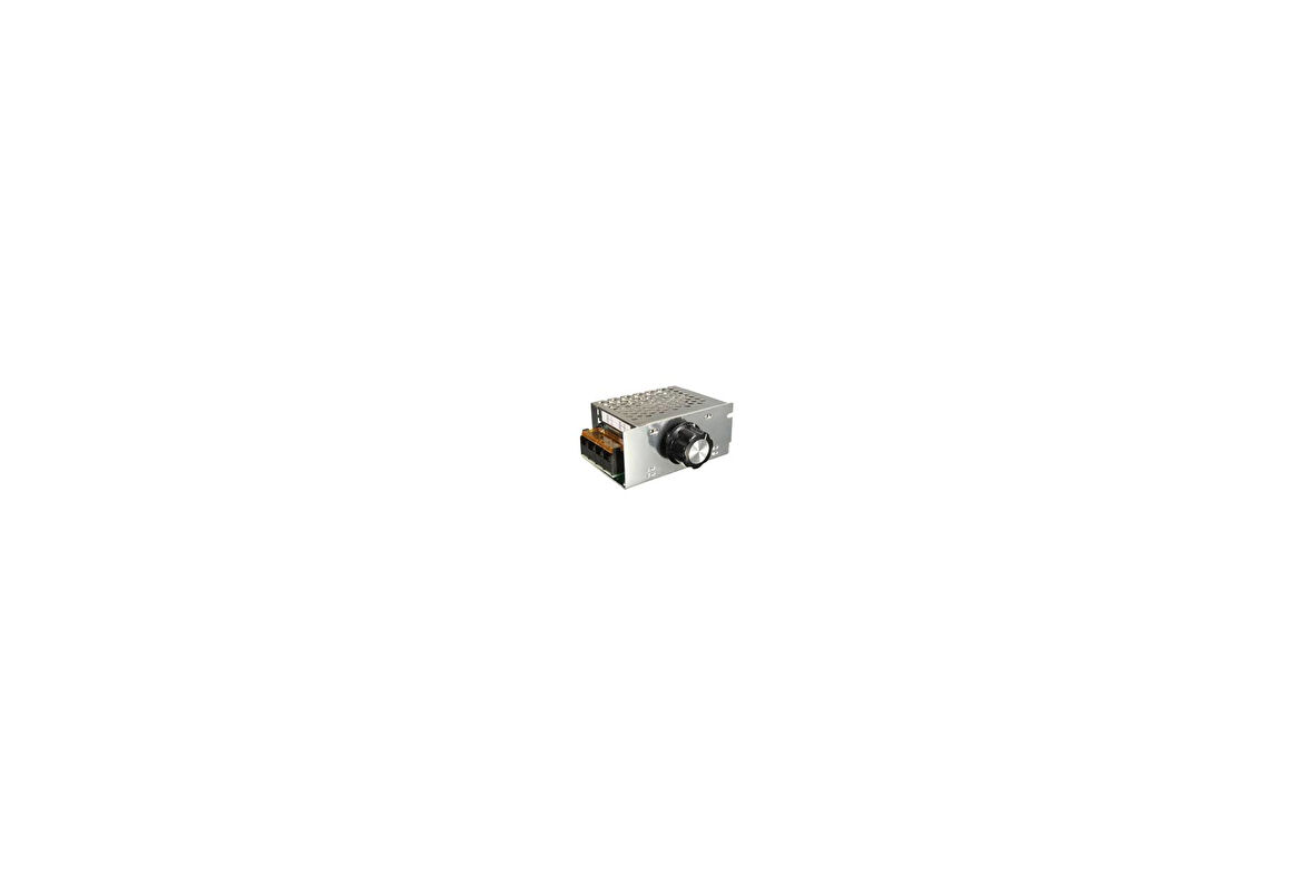 Arduino Dimmer 4000W Ac Voltaj Regulator Dimmer 220V Metal Kasa
