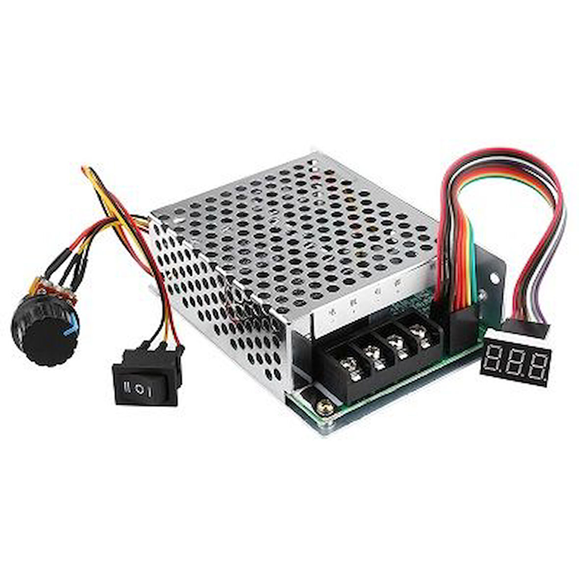 10V-55V 40A Pwm Fırçalı Dc Motor Sürücü (Cw Ccw Ters Haraket Anah