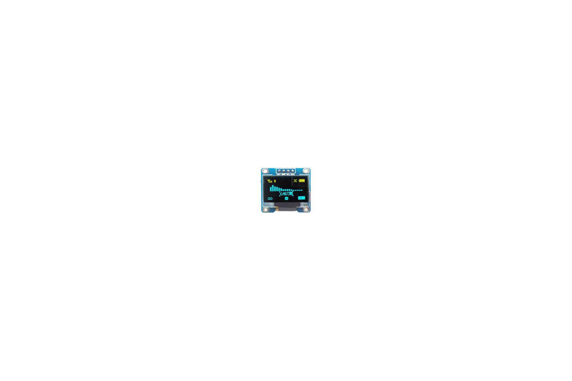 0.96 128X64 Ssd1306 12864 4 Pin I2C Oled Ekran Modülü (Sarı/Mavi)