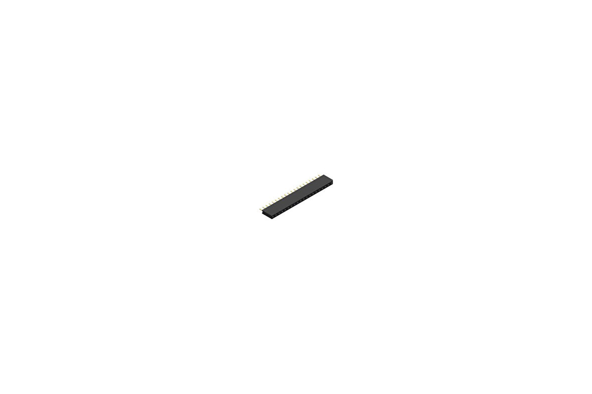 1X40 180C Dişi Header