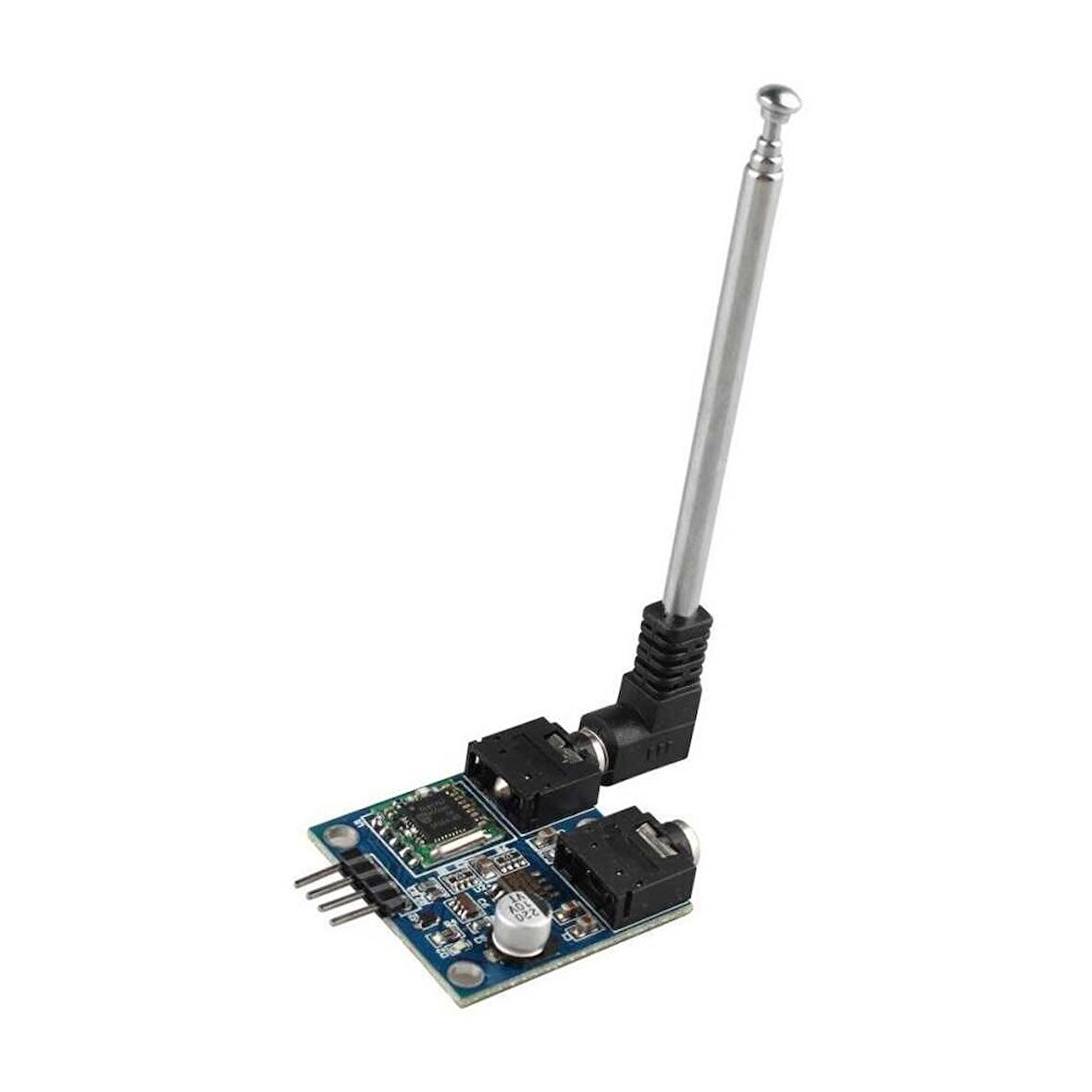 TEA5767 FM Stereo Radyo Alıcı Modülü + Anten  I2C Dijital Programlanabilir Düşük Güç 76Mhz-108Mhz