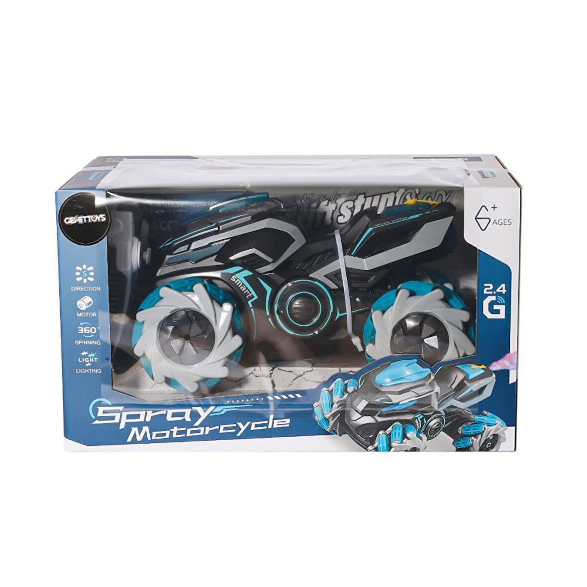 QH300-3 Drift Yapan Duman Çıkartan Motorcycle -Gepettoys.Glpzr