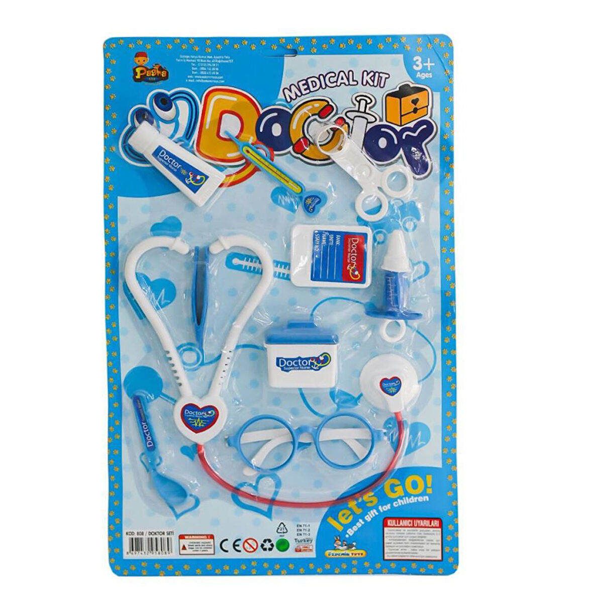 808 Lüx Doktor Set -Aydede Oyuncak.Glpzr