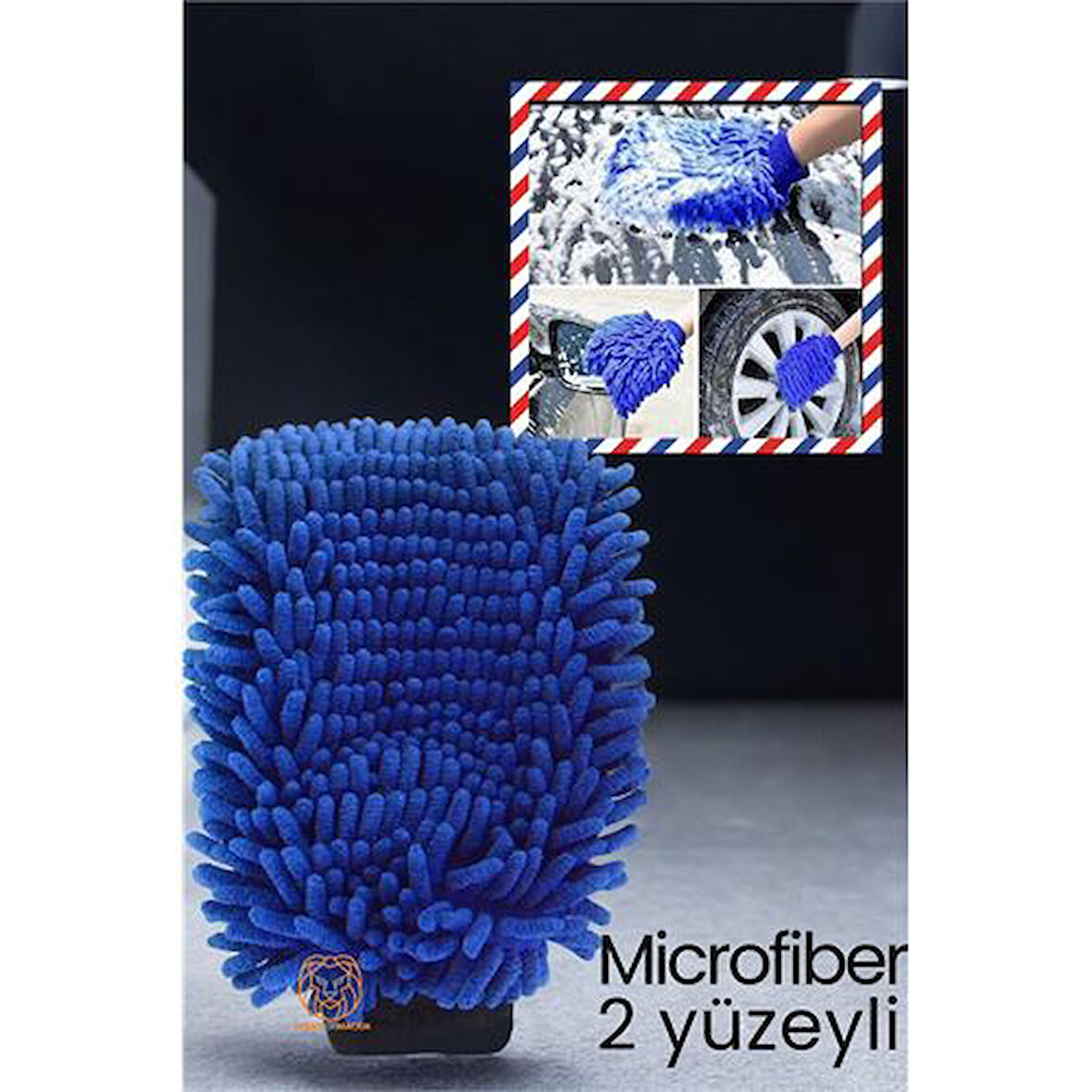 Oto Yıkama Eldiveni Jant Torpido Temizlik Eldiveni Microfiber.Glpzr