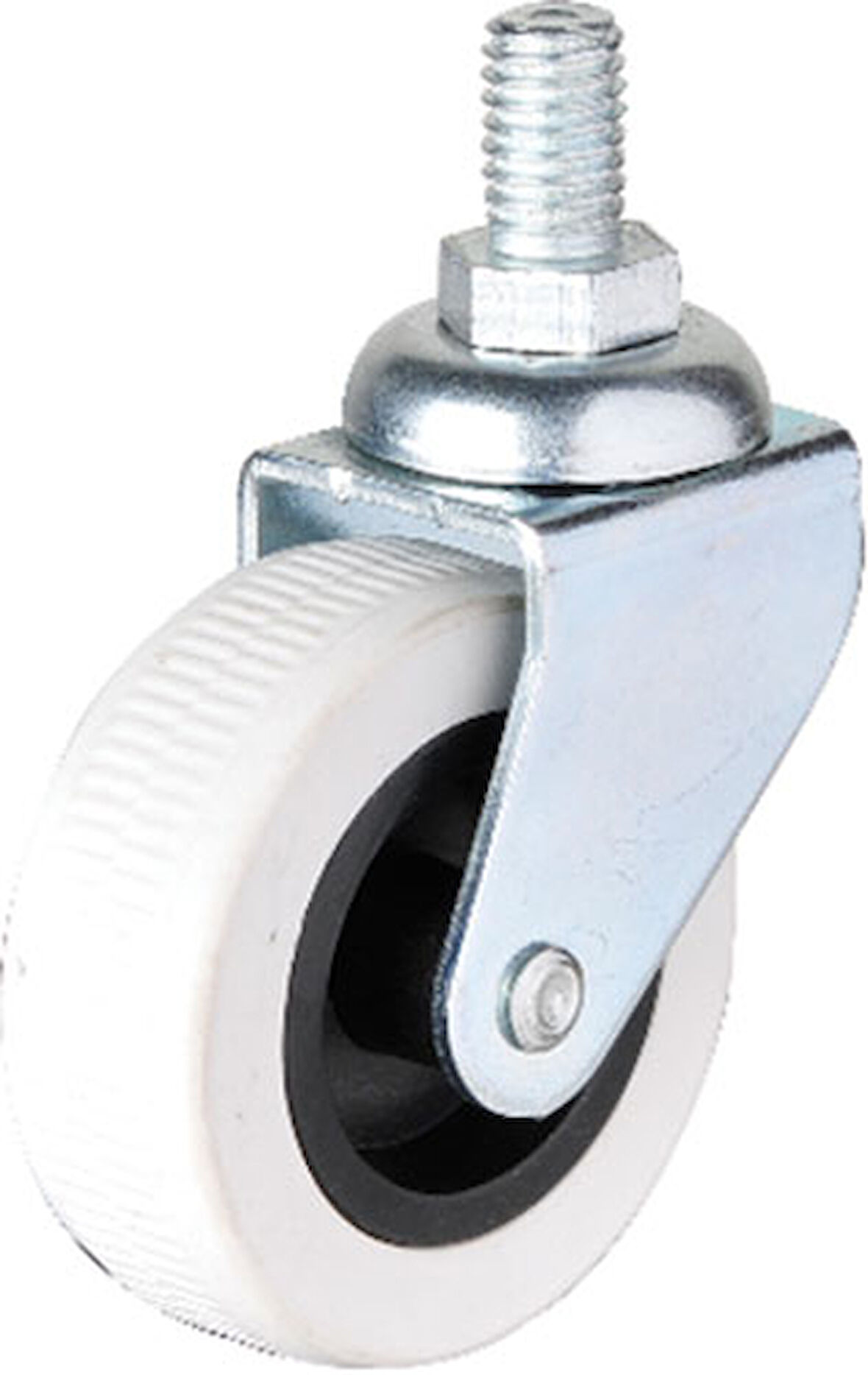 Hts 322 - 50x20 mm Gri Vidalı Teker 4 Adet.Glpzr