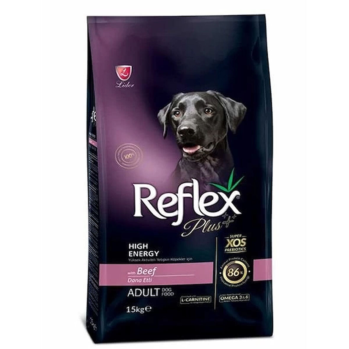 Reflex Plus Biftekli High Energy Yetişkin Köpek Maması 15 Kg.Gzpde