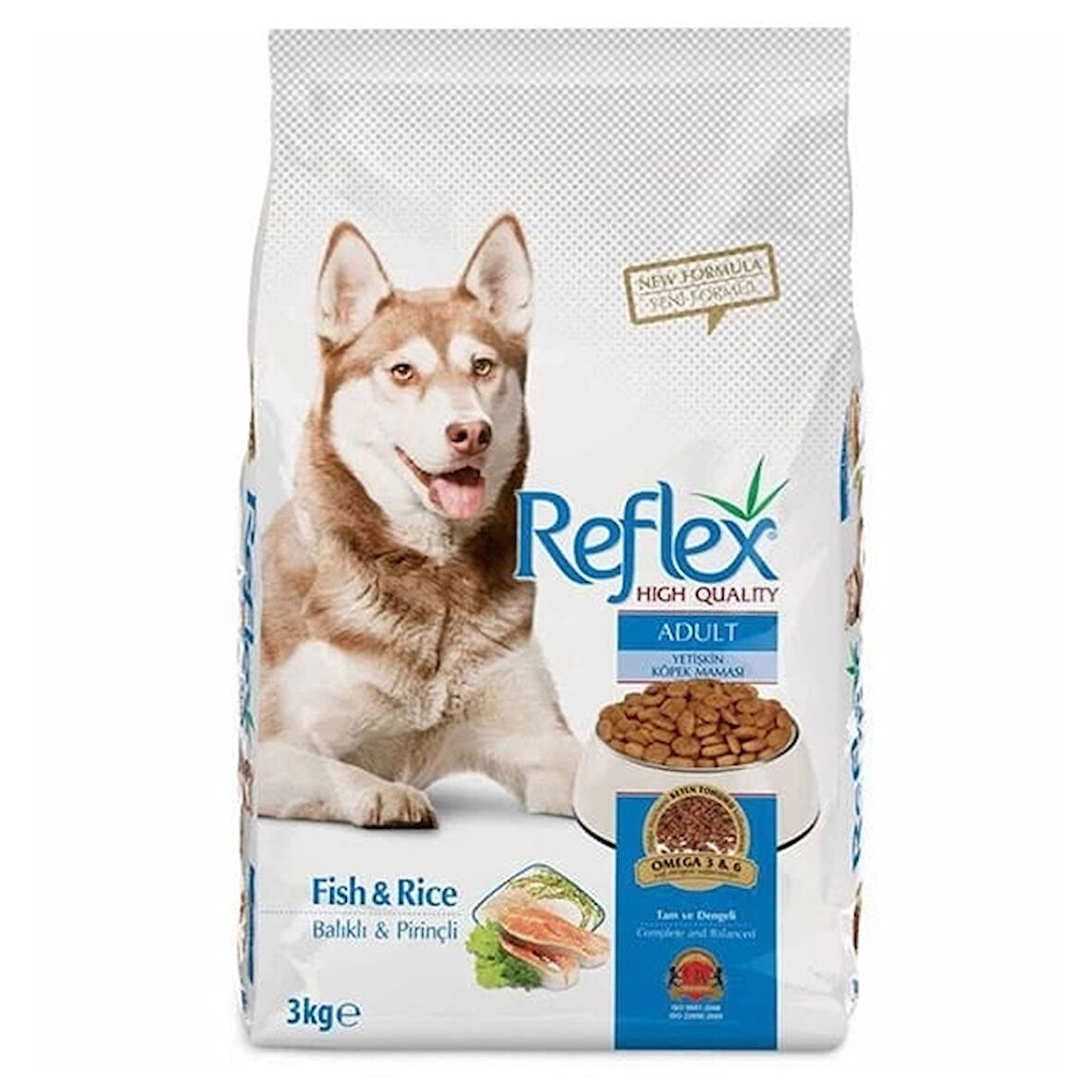 Reflex Adult Balıklı Yetişkin Köpek Maması 3 Kg.Gzpde