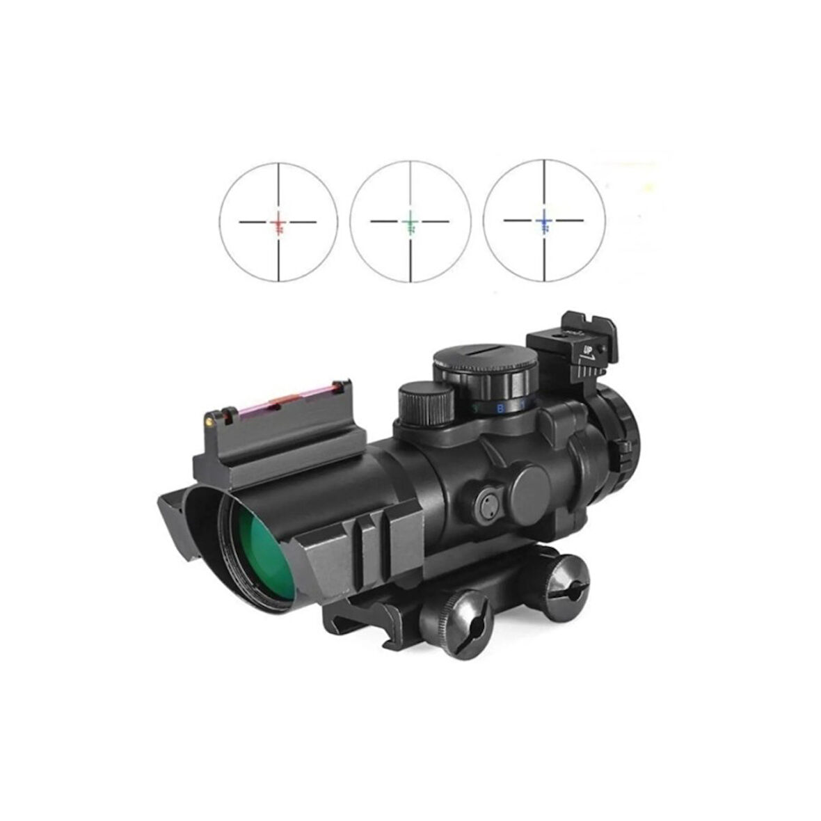Spike 4X32 Kırmızı Işıklı Dürbün 4X32.Glpzr