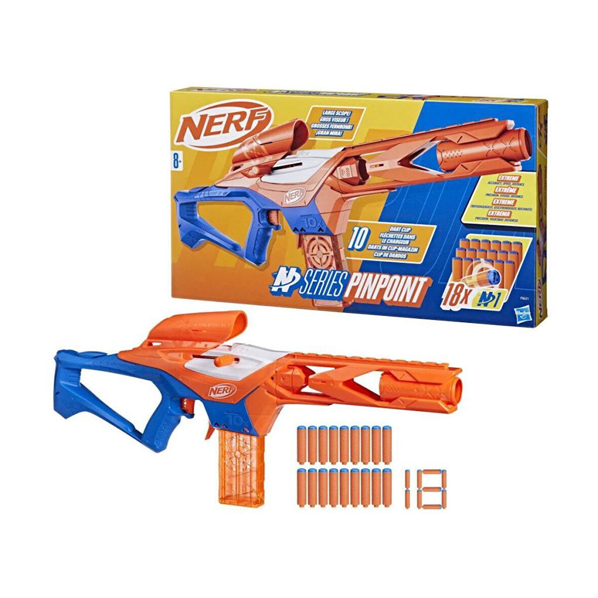 F8621 Nerf N Serisi Pinpoint Dart Tabancası.Glpzr