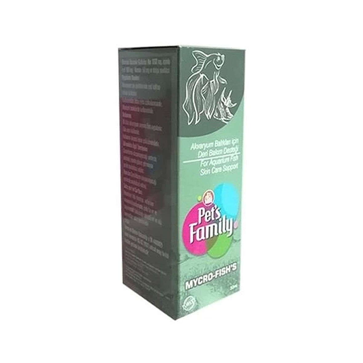 Pets Family Mycro Fishs Akvaryum Balıkları Deri Bakım Losyonu 50 Ml.Gzpde