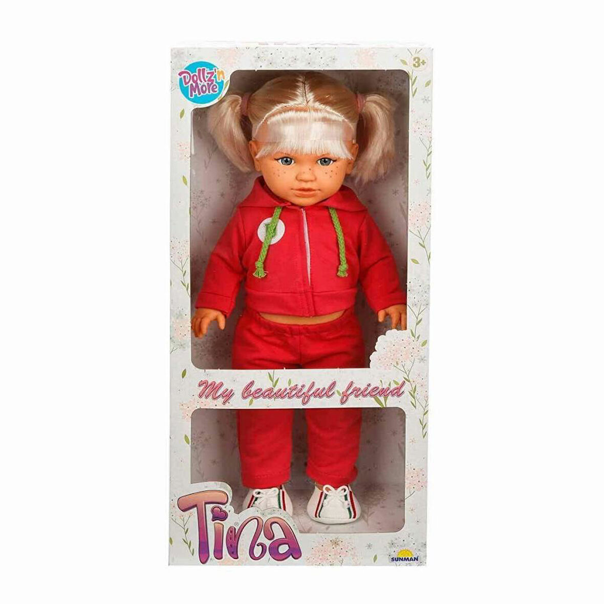 40051 Tina Sporty Bebek 45 cm -Sunman.Glpzr