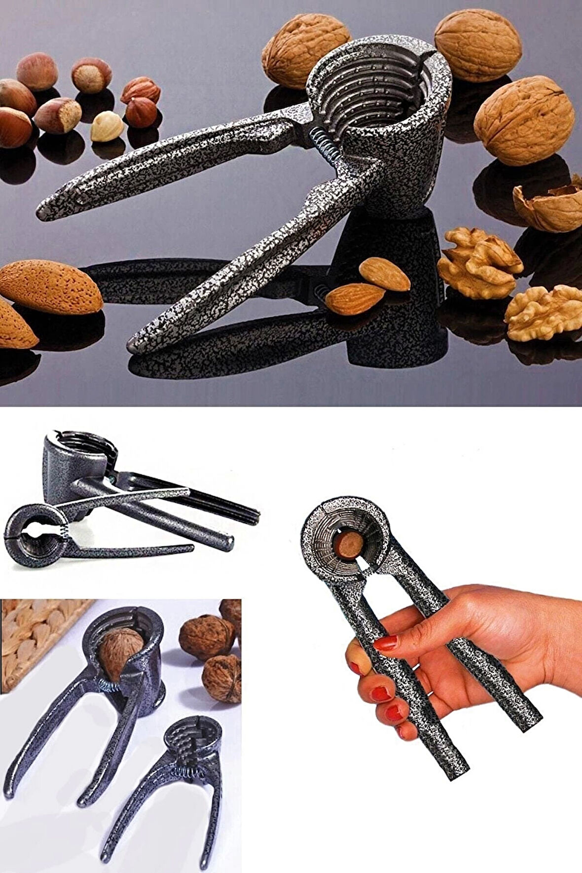 2'li Ceviz Ve Fındık Kıracağı Set.Gzpde