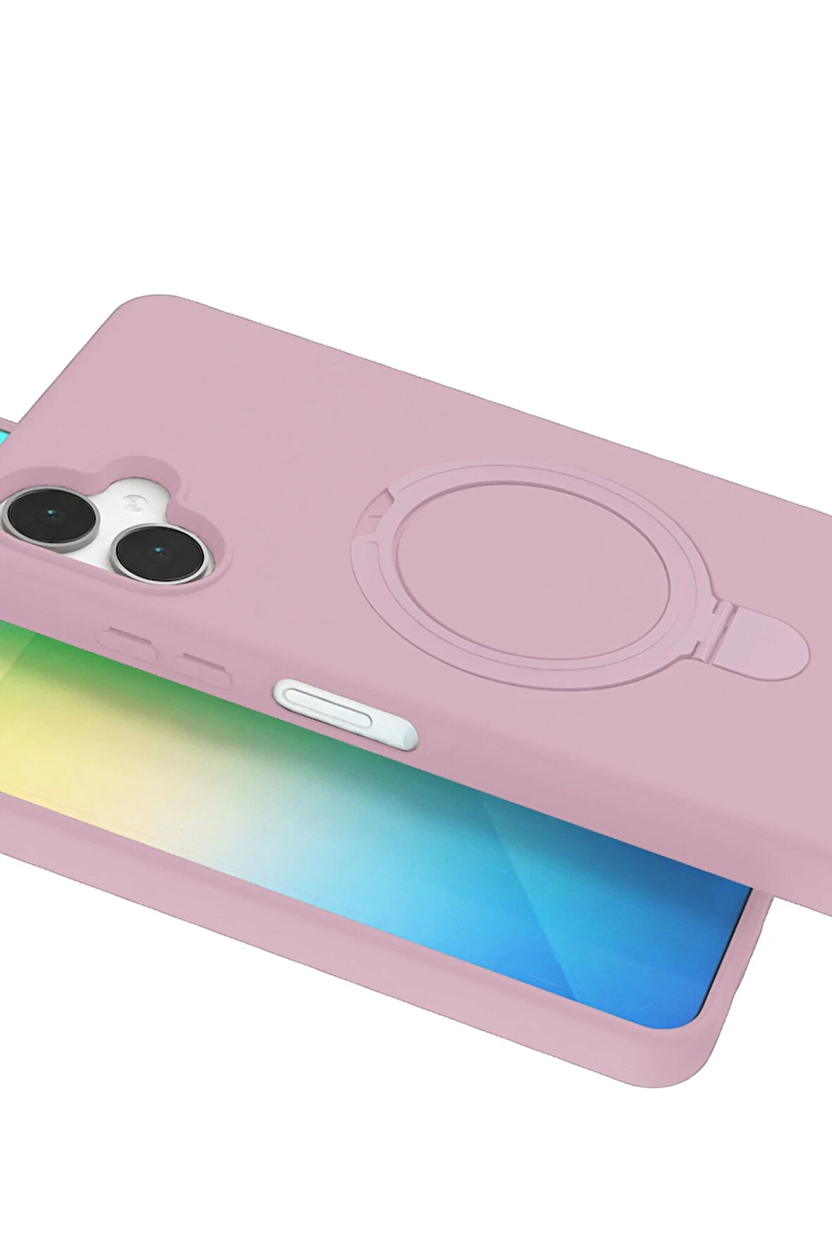 Samsung Galaxy A06 Kılıf MgSafe Özellikli Standlı Kapak Azn-Regal