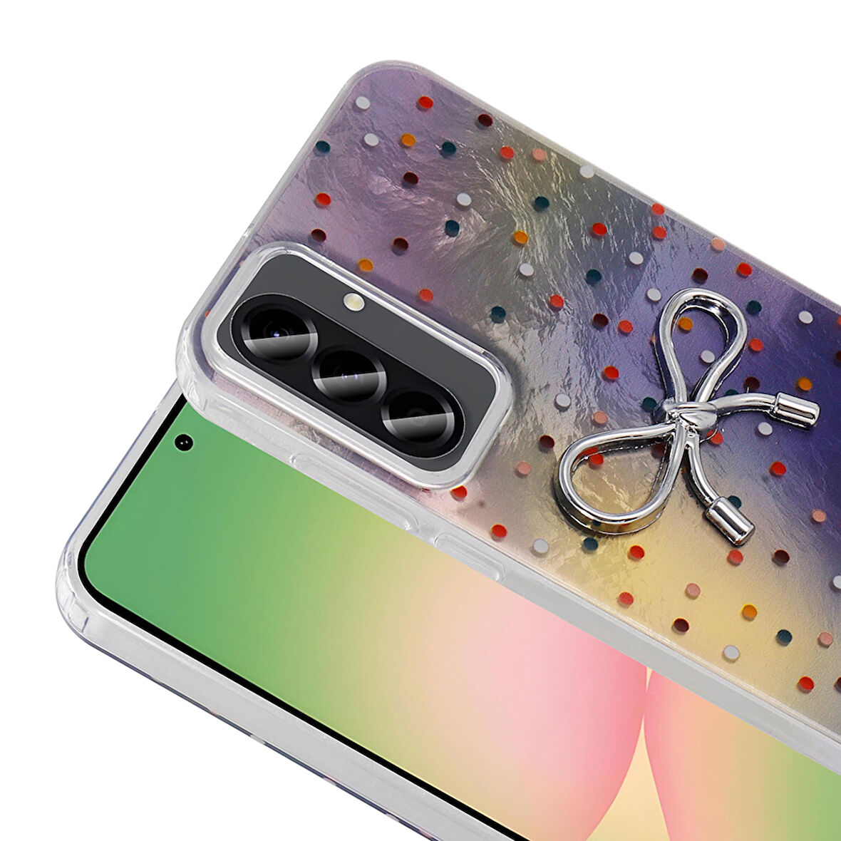 Samsung Galaxy A56 Kılıf Figürlü Kamera Korumalı Silikon Zr-Ponti