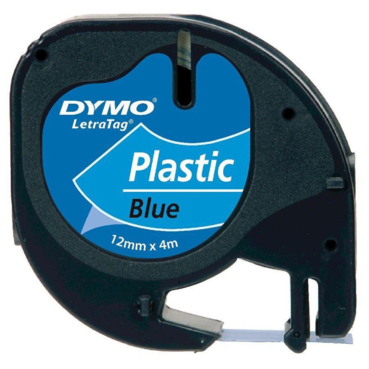 DYMO LetraTag Plastik Etiket Şerit Mavi 59426 (12mm x 4 metre)