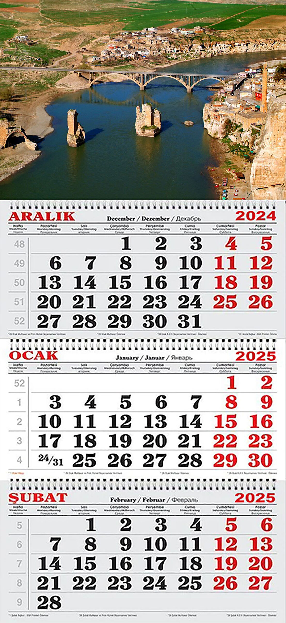 2025 Yılı Gemici Takvimi-Hasan Keyf