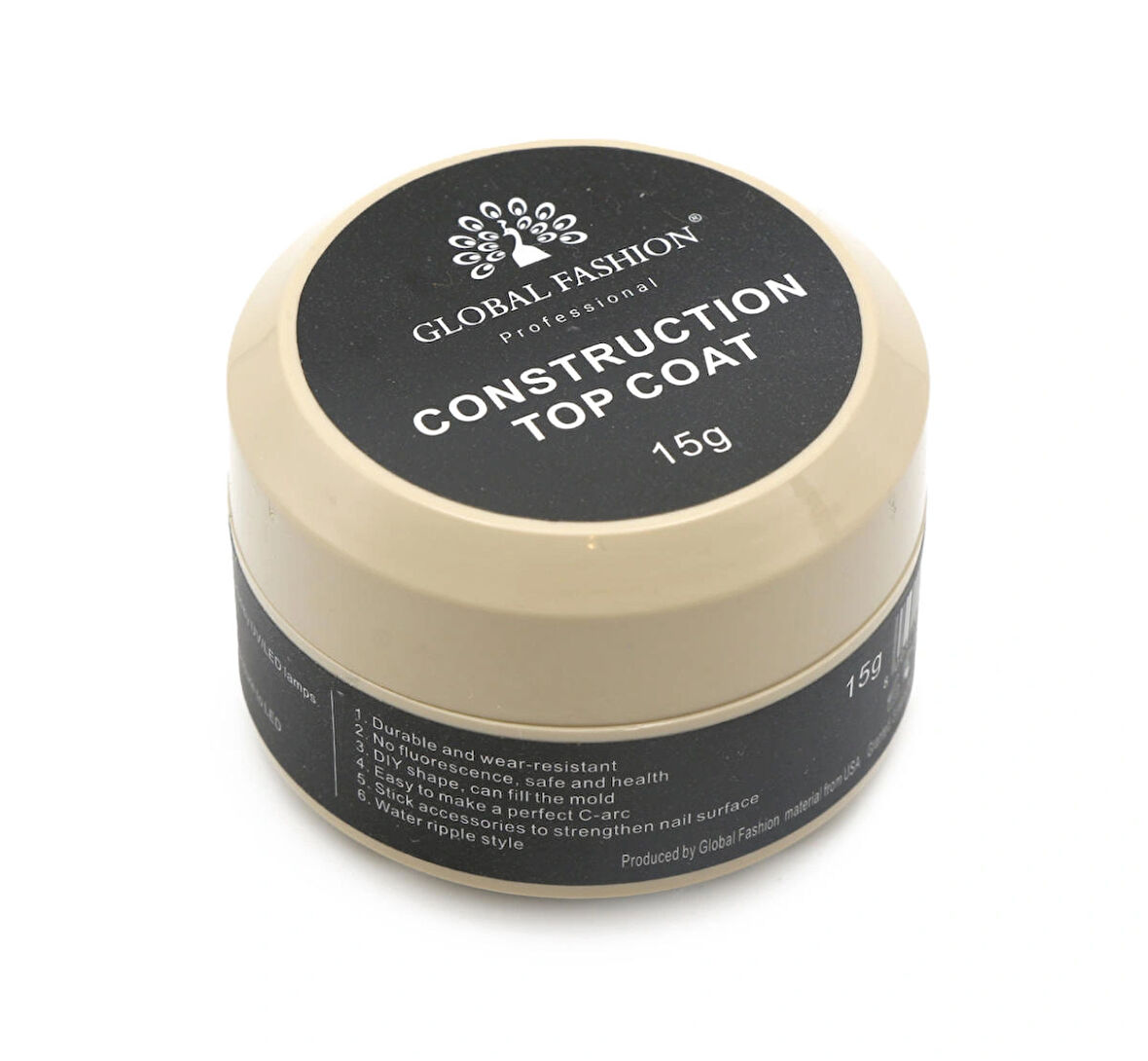 Construction Top Coat, Global Fashion, 15 gr