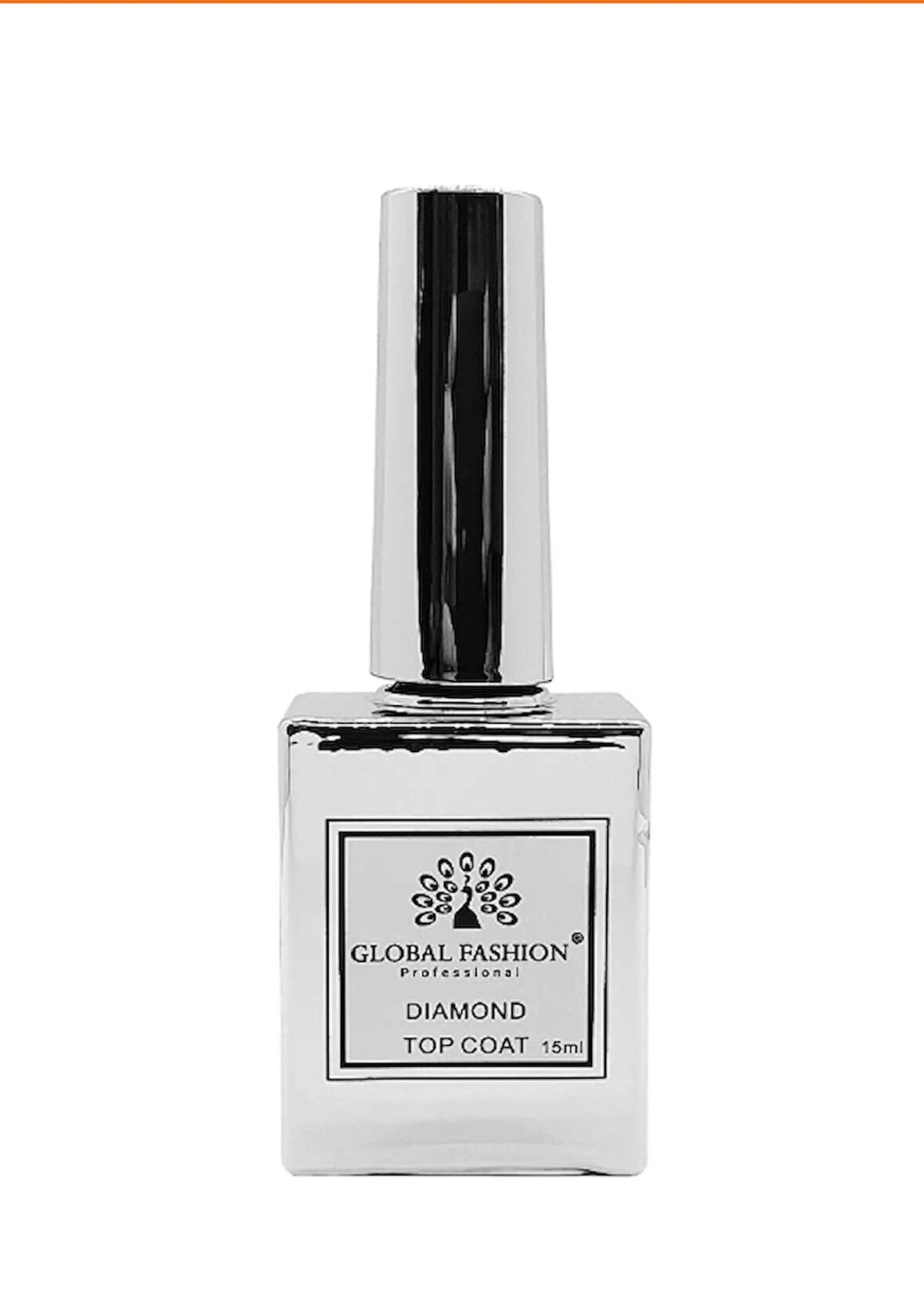 Global Fashion Diamond Top Coat Non-Cleanser 15Ml