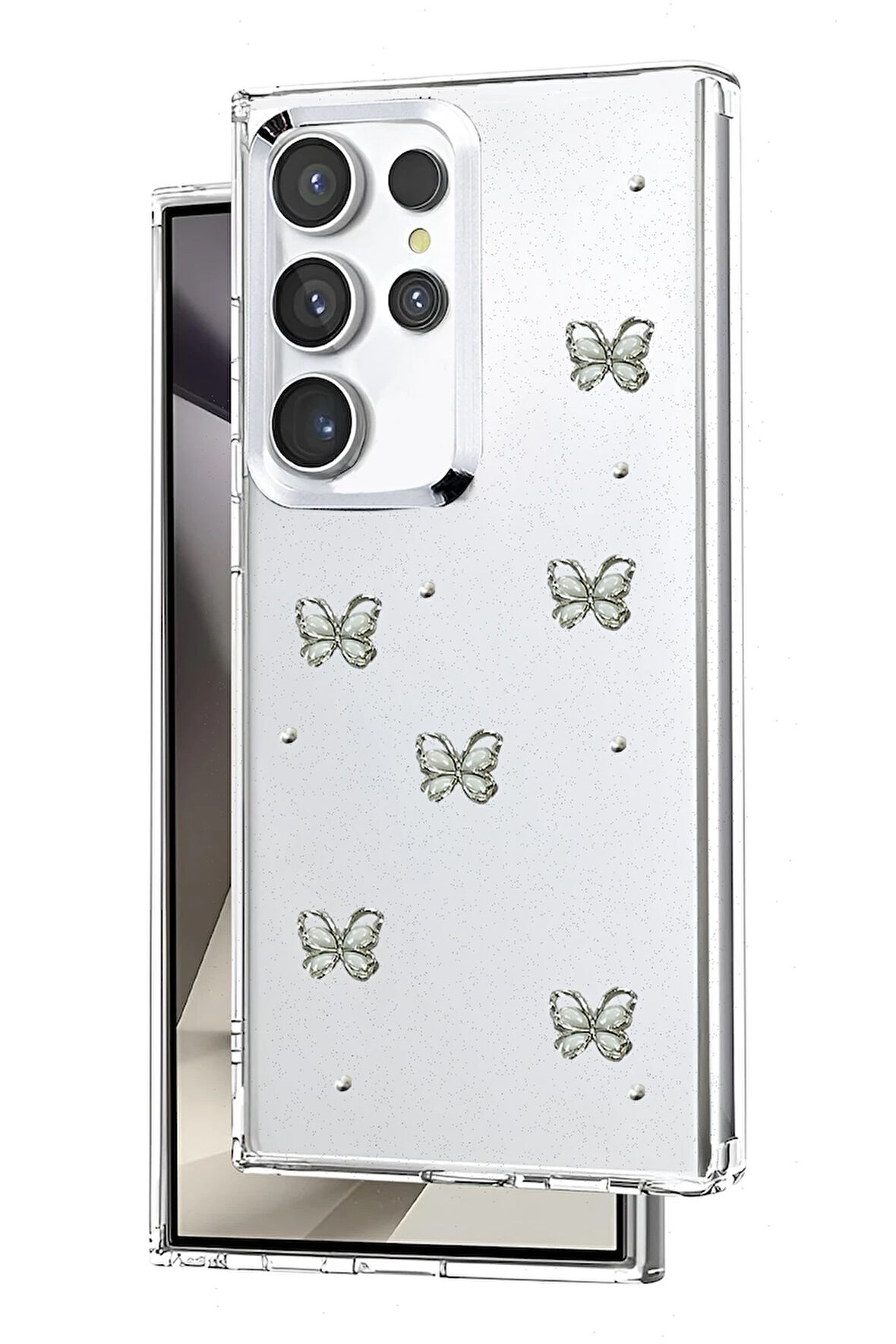 Samsung Galaxy S24 Ultra Kılıf Desenli Silikon Kapak Azn-Fiyonk