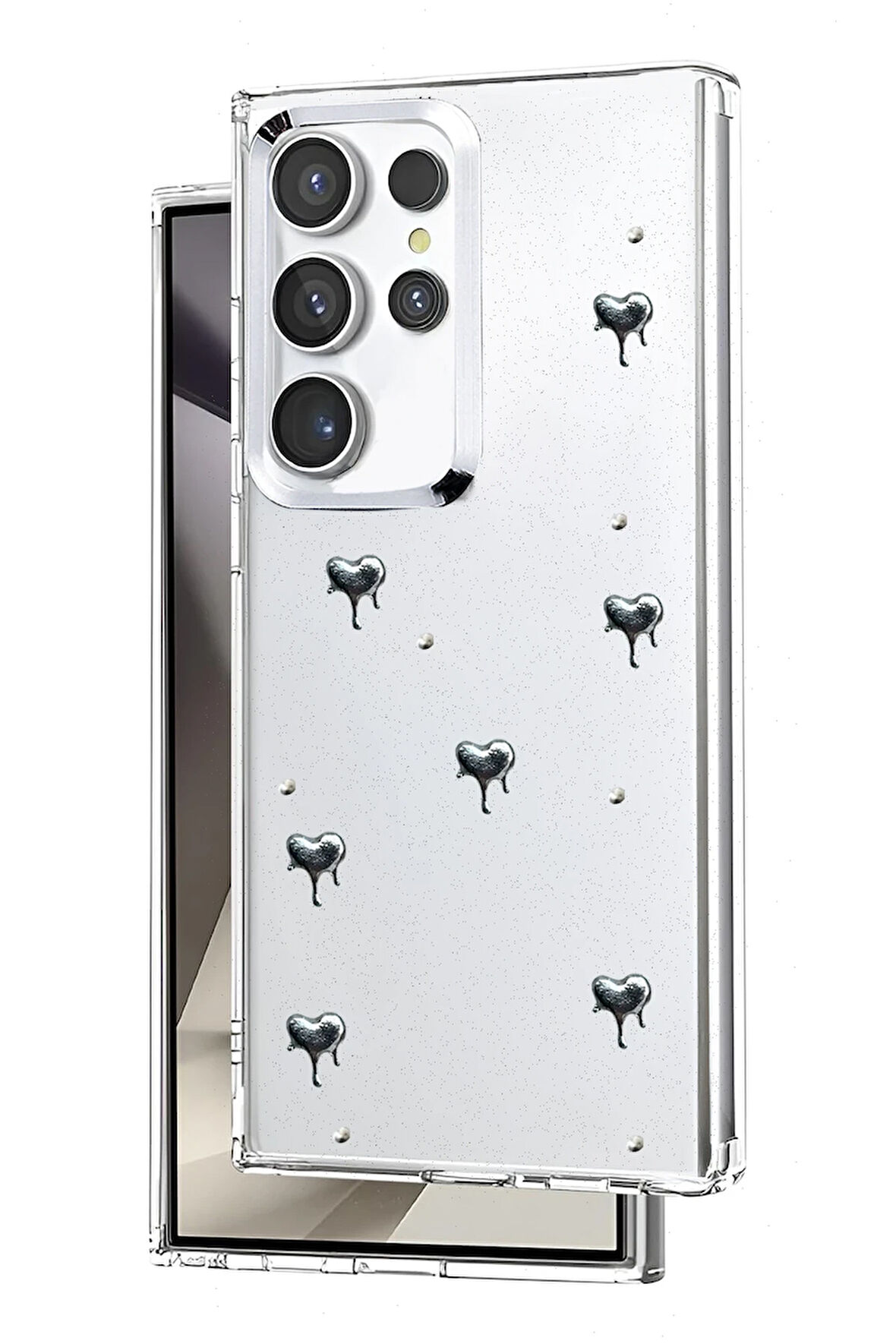 Samsung Galaxy S25 Ultra Kılıf Desenli Silikon Kapak Azn-Fiyonk